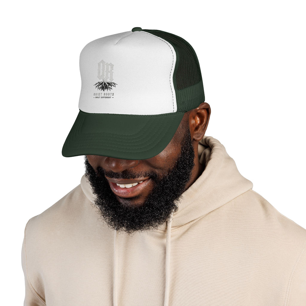 Vintage Roots Trucker Cap —  Emblem