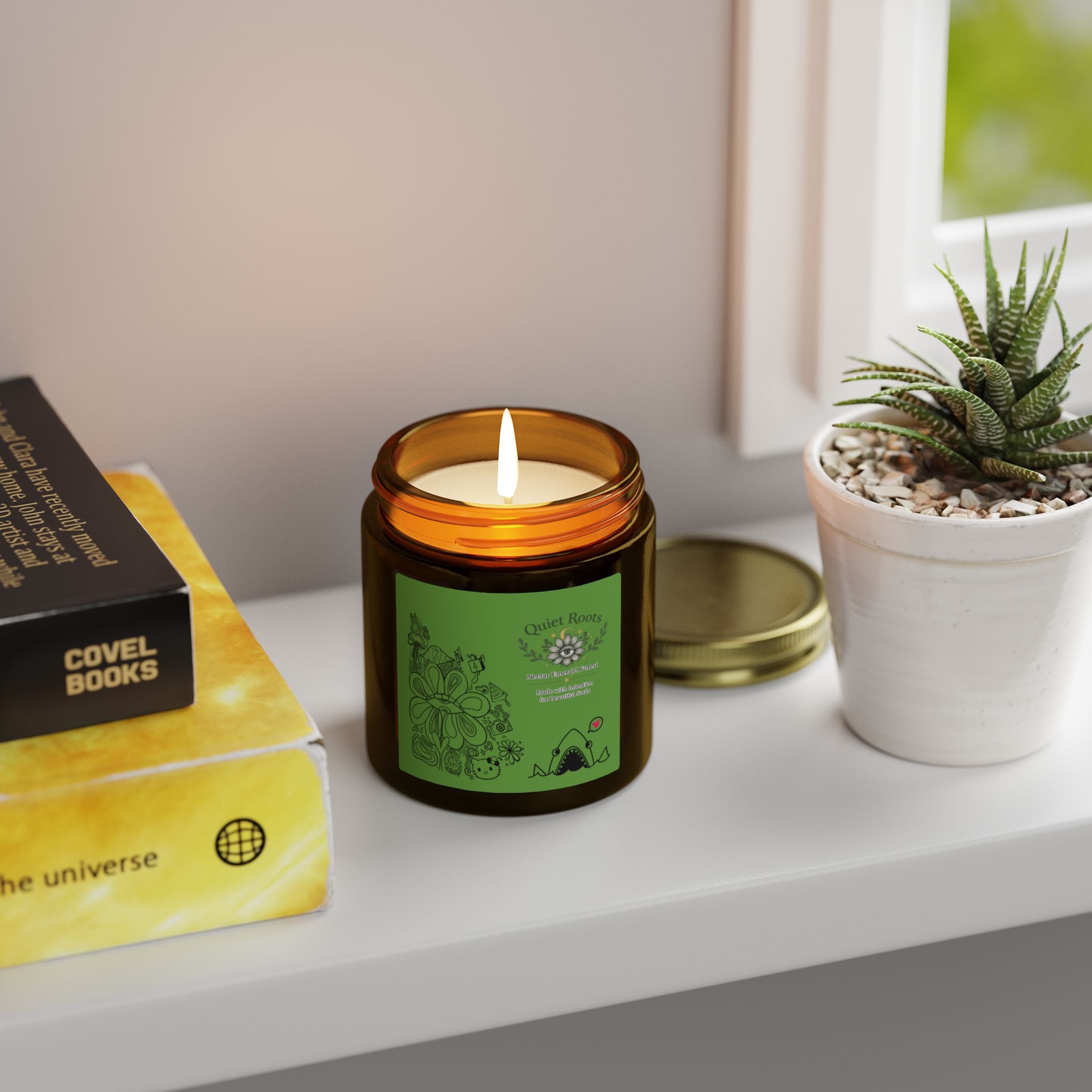 Affirmation Candle — "I Am Trusting in the Timing of the Universe" (4oz/9oz)