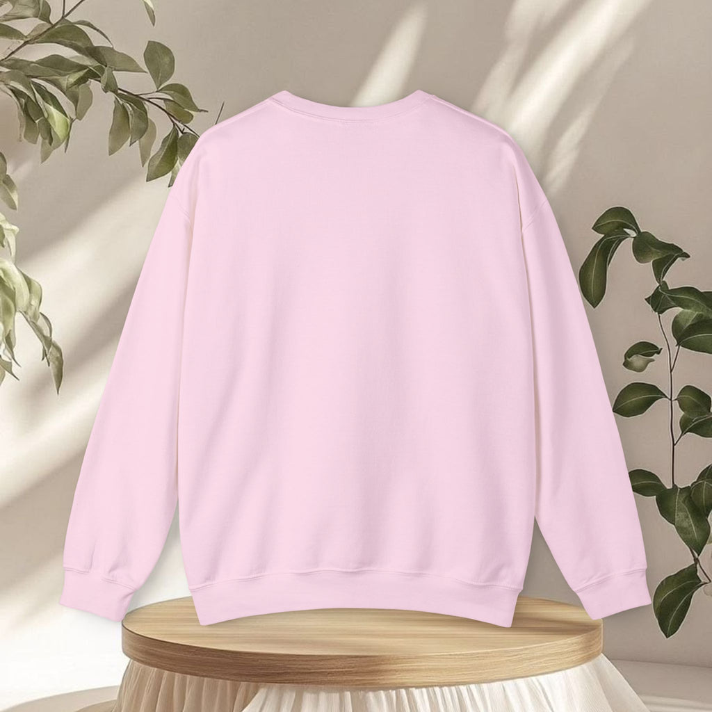 Spirit’s Off-Grid Crewneck — Minimal Cannabis Line Art